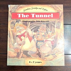 Vintage 'The Tunnel' Children's Book By Lucy Kicaid